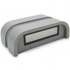 Φωτιστικό Up-Down LED 23W 2400lm 230V 3000K Θερμό Φως Αλουμινίου Γκρι IP65 3-645026